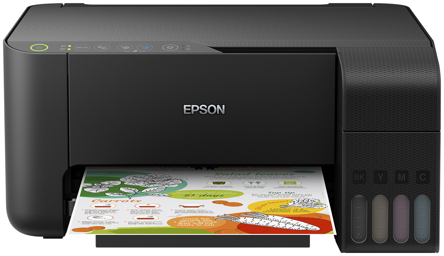 Epson EcoTank L3150, Inyección de tinta, Impresión a color, 5760 x 1440 DPI, A4, Impresión directa, Negro