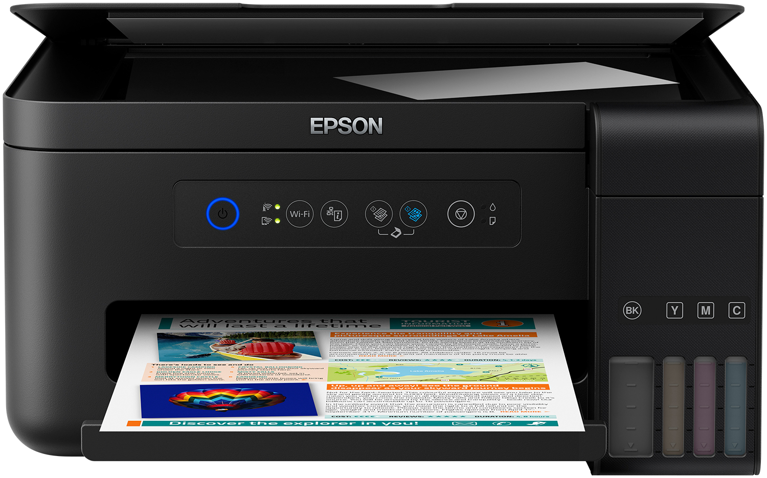 Epson EcoTank L4150, Inyección de tinta, Impresión a color, 5760 x 1440 DPI, Copia a color, A4, Negro