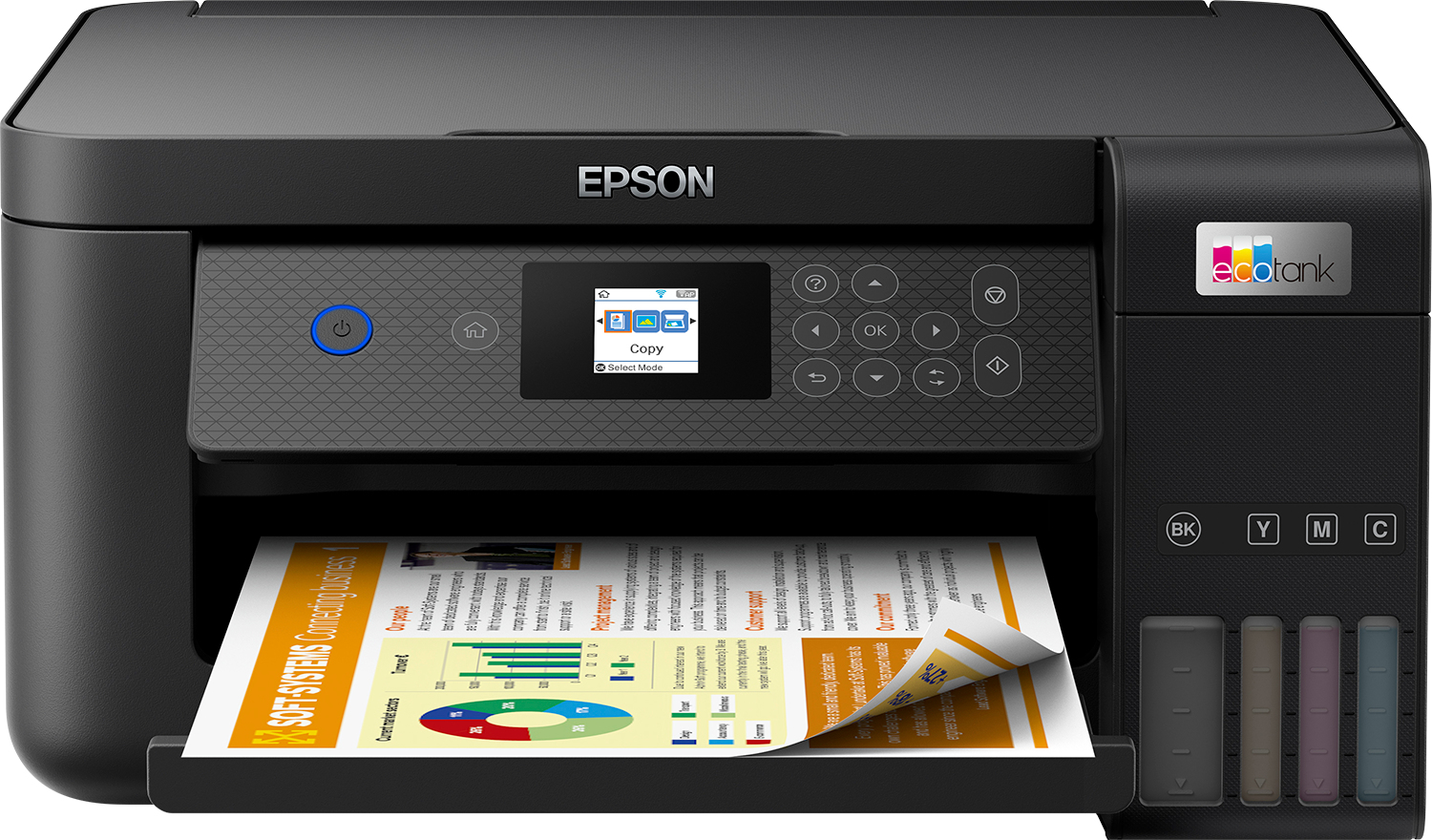 Epson EcoTank L4260, Inyección de tinta, Impresión a color, 5760 x 1440 DPI, A4, Impresión directa, Negro