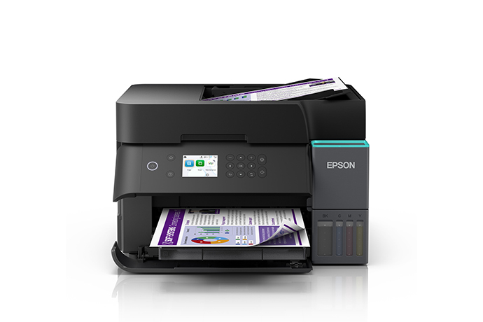 Epson EcoTank L6370, Inyección de tinta, Impresión a color, 4800 x 1200 DPI, Copia a color, A4, Negro