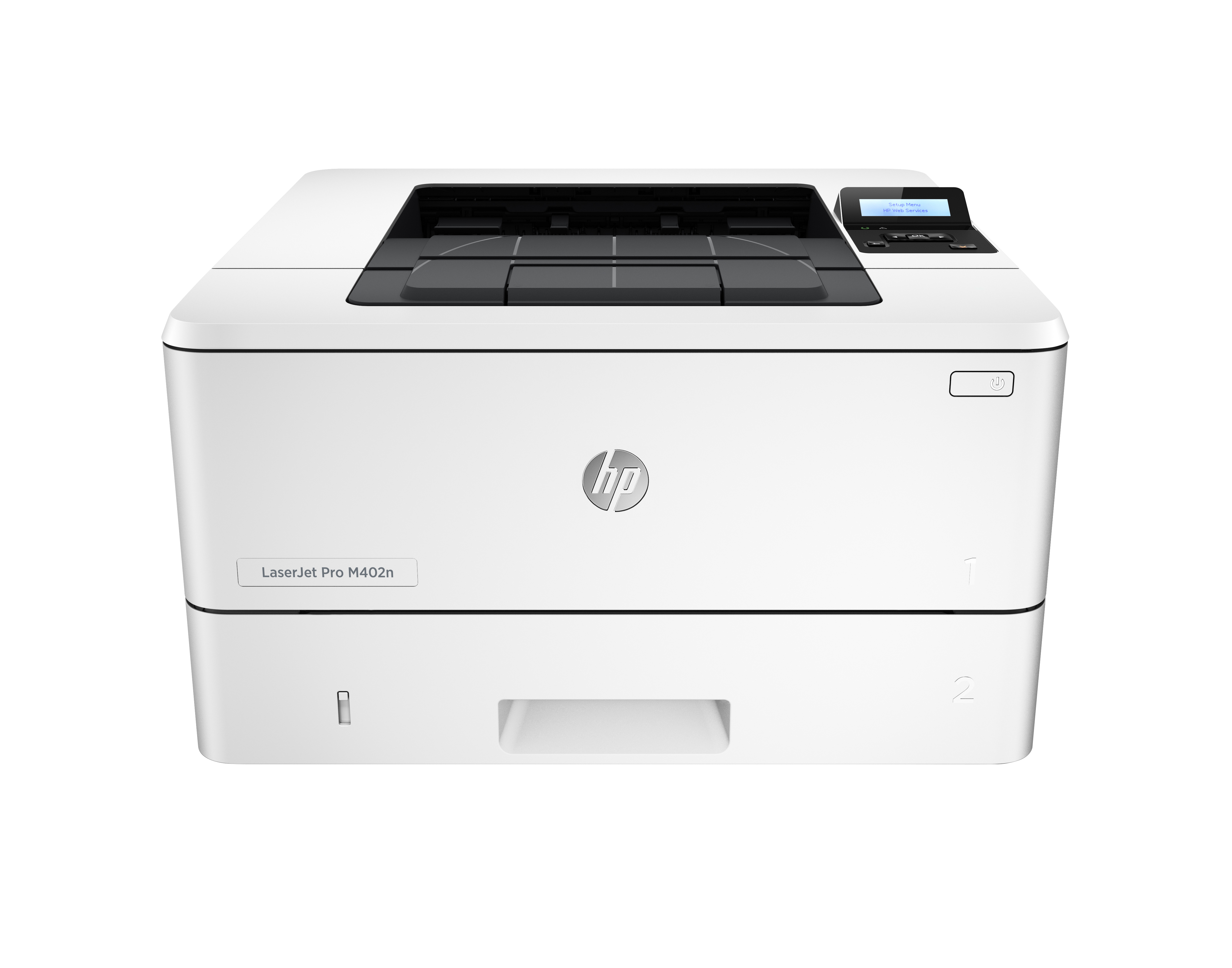 HP LaserJet Pro M402n, Laser, 1200 x 1200 DPI, A4, 38 ppm, Listo para redes, Blanco